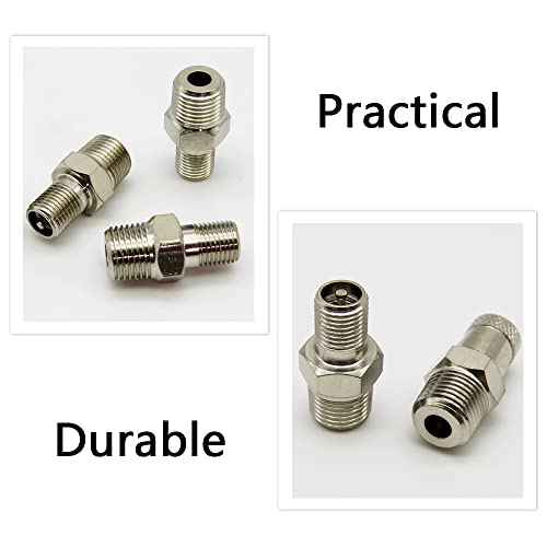3 Pcs Wheel AIR Compressors Bicycle Car Valve Adapter Kit Sets Bicycle Pump Adapter Accessories for Air Compressor Floor Pump