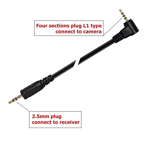 Pixel Wireless Shutter Release Remote Control L1 for Panasonic RSL1, RS2 RW221-L1