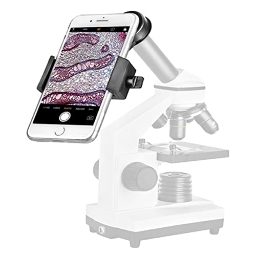 Celticbird Smartphone Camera Adapter for Microscope Eyepiece Tube 23.2mm - Built-in 16X Microscope Eyepiece