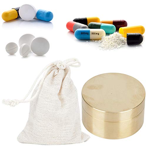 Jewelry Storage Box, Sealed Metal Round Travel Container for Home Organizers, Gift Keepers, On-the-Go Travelers