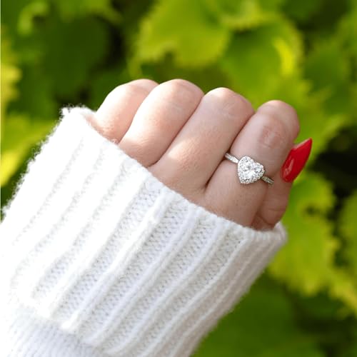 Hope Rings – Forever In My Heart Memorial Urn Ring – Handcrafted 925 Sterling Silver – Adjustable Wrap Ring for Ashes – Hypoallergenic, Thoughtful Gift for Men and Women (Sterling Silver, Adjustable) Gift Box + Message Card
