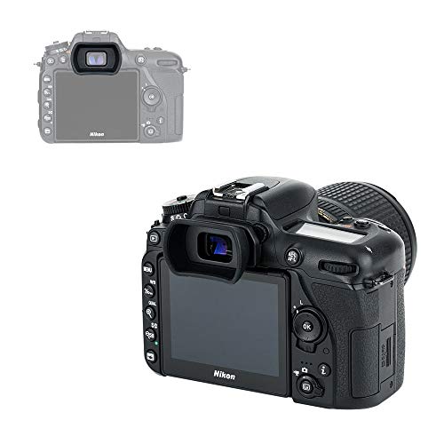 JJC Silicone Extended Eyecup Viewfinder, Replace Nikon DK-20 21 23 24 25 28 Replaces Nikon DK-20/21/23/24/25/28