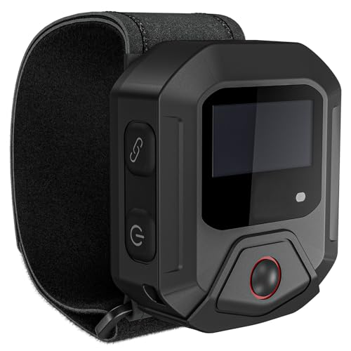 GPS Bluetooth Remote Control for DJI Osmo Action 6/5 Pro/4 Cameras Accessories, 25M Range Camera Controller Smart Bracelet Bicycle Mount for Travel/Outdoors Sports
