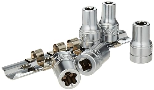 CTA Tools 5064 5-piece 5-point EPR Torx Plus socket set with 1/4-inch drive sockets