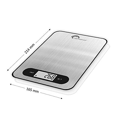 Kitchen Scale Slim Stainless Steel