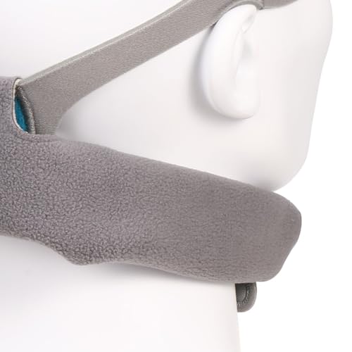 CPAP Neck Pad CPAP Neck Pad Headgear Strap Cover Universal Sleep Apnea Masks Neck Pads, Grey
