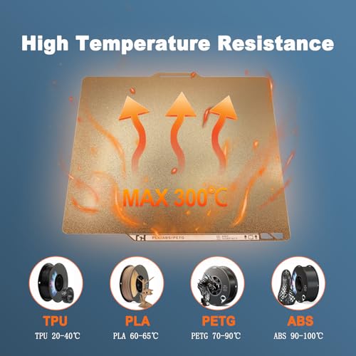 PEI Build Plate for Bambu Lab X2D/P2S/X1/X1C/X1E/P1P/P1S/A1 Double Side Textured PEI A1/X1C/X1/X1E/P1P/P1S/P2S/X2D