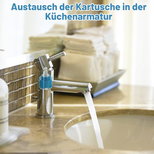 Blanco Cartridge, Tap Cartridge, Set of 2, Franke Fittings Replacement Parts, Kitchen Tap Replacement Parts, Cartridge for Blanco and Dornbracht Fittings