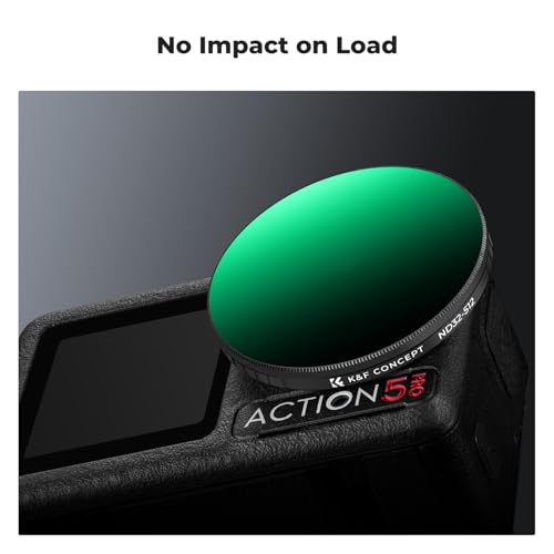 K&F CONCEPT Variable ND32-512 Filter for DJI Osmo Action 5 Pro