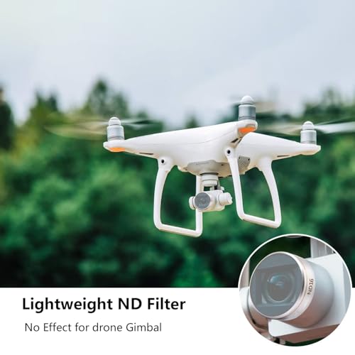 ND Filter Set for DJI Phantom 4 Pro, Pro+ and Advanced, 3 Pack ND Phantom 4 Pro/Pro+/Advanced