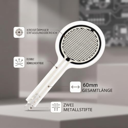 Force Sensing Resistance Thin Film Pressure Sensor Force Sensing Resistor MD30-60 0~30kg Diameter 30mm