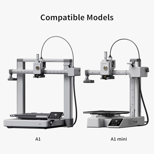 2 Pack 0.4mm Hotend Kit Assembled Print Head for Bambu Lab A1/A1 Mini 0.4mm-2PCS