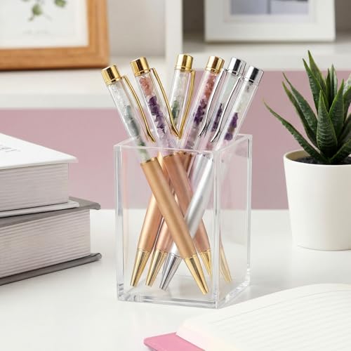Self Love Gold Crystal Pen, Healing Gift with Card Organza Bag Self Love