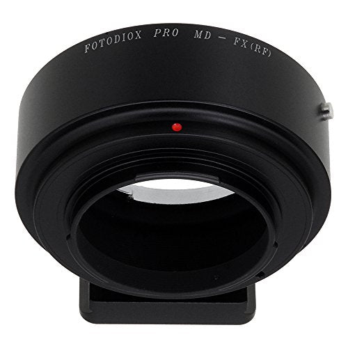 Fotodiox Pro Lens Mount Adapter Compatible with Minolta MD Lenses on Fujifilm X-Mount Cameras, Black, (MD-FXRF-Pro)