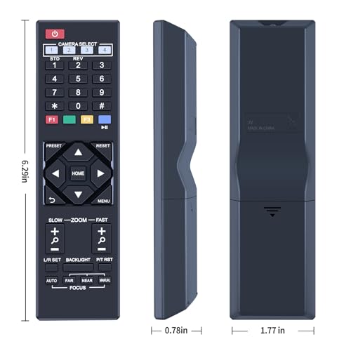 New Replacement Remote Control for PTZOptics IR Camera PT30X-SDI-GY-G2 PT30X-SDI-WH-G2 30X-DI PT20X-USB-GY-G2 K2 PT12X-USB-GY-G2 20X-SDI