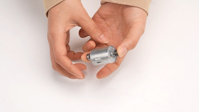 DC Double Shaft Vibration Motor Electric Vibration Motor High Torque 2 Eccentric Rotating Wheels 12V 31mm Length