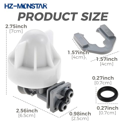 Water Softener Nozzle and Venturi Assembly 7187065