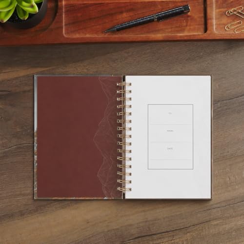Christian Art Gifts Spiral Journal: Faith Can Move Mountains - Matt. 17:20