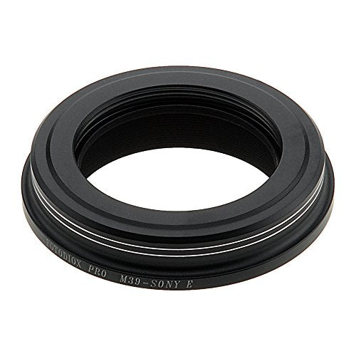 Fotodiox Pro Lens Mount Adapter Compatible with Leica L39 (x0.977mm Pitch) Lenses to Sony E-Mount Cameras
