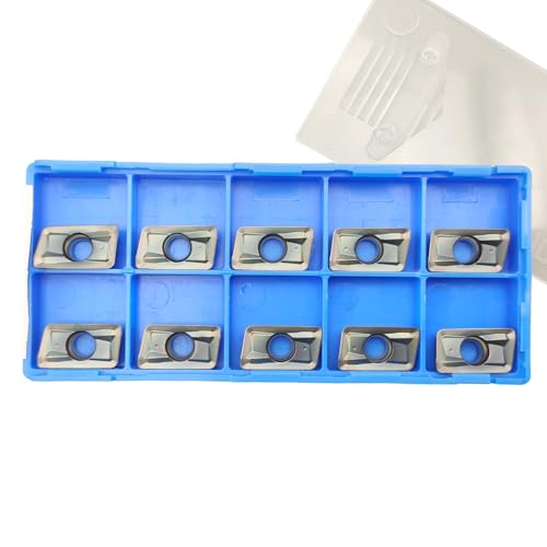 WEXWE APMT1604 replaceable carbide inserts for steel cutting, 10-piece box, square nose tools