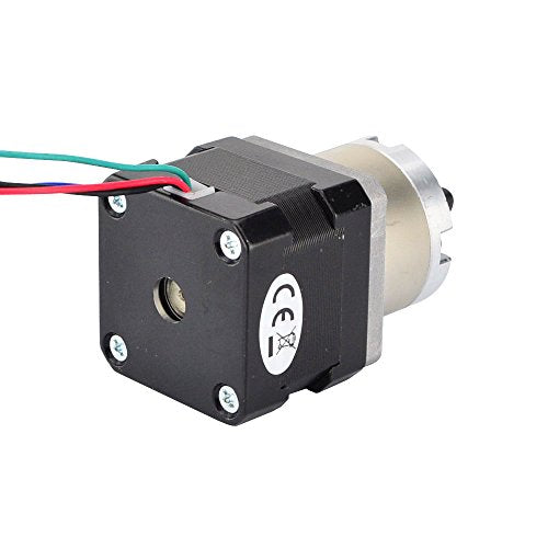 STEPPERONLINE Nema 17 Gearbox Step Motor Planetary Gear 5:1 0.4A