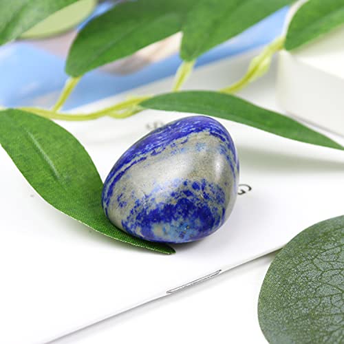 Tumbled Polished Natural Lapis Lazuli Stone, Chakra Stones(10Pcs) Blue