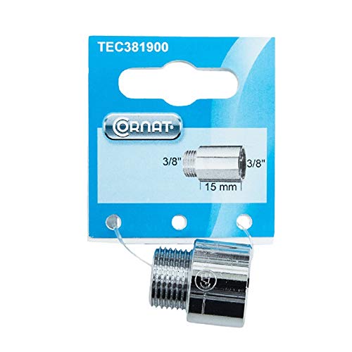 Cornat TEC381903 Tap Extension 3/8 Inch x 30 mm Chrome 3/8 Zoll