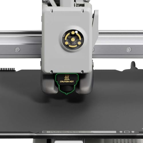 2PCS A1 Mini Hotend Kit, 3D Printer Assembled Print Head Extruder Hot End Kit Replacement Heating Block with 0.2mm and 0.4mm Hardened Steel Nozzle and Silicone Cover for Bambu Lab A1 / A1 Mini A1/A1 Mini