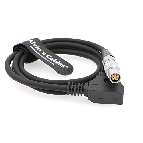 Alvin's Cables D-Tap to 1B 6 Pin Female Power Cable for RED Komodo-x Epic Scarlet V-Raptor for DJI Ronin 4D 39.4inches 1m/3.3ft straight 6 pin