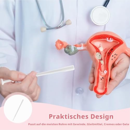 IKOPFLN Pack of 20 Disposable Vaginal Applicators for Most Suppositories Unguent