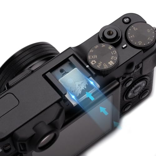 Camera Metal Hot Shoe Cover for Fujifilm XPro3 XT5 XT4 XT3 XT2 XT50 XT30 XT30II XT20 XT200 X100VI XE5 for Nikon ZF Z5 Z6 Z6II (Copper Alloy-Hot Shoe Cover) Copper Alloy-Hot Shoe Cover