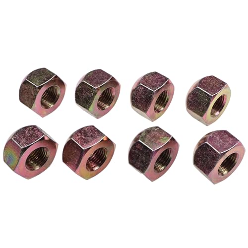 DVPARTS 8X lug nuts 6564669 for Bobcat 1600, 2000, 2400, 2410, 1213, S100 and S130 models