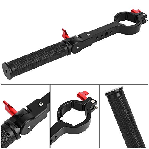 Gimbal Hand Grip, Lanyard Sling Extension Bracket Monitor Flash Mount Handle Extender Compatible for DJI Ronin-S Zhiyun Crane2 Handheld Gimbal Stabilizer(for Ronin-S)