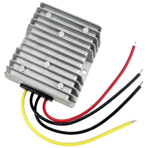 Voltage Converter 12V 24V to 5V 20A 100W DC-DC Converter 8-40V to 5V Stepdown Converter IP68 Waterproof Car Power Converter Stepdown Converter Power Supply Module 12/24V to 5V 20A