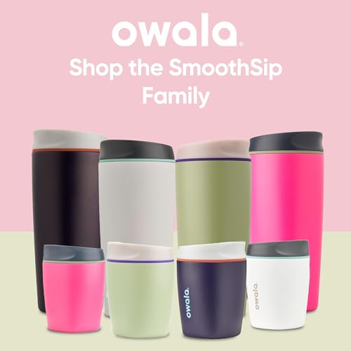 Owala SmoothSip Insulated Travel Coffee Cup 20 oz Cloudscape 20 Ounces