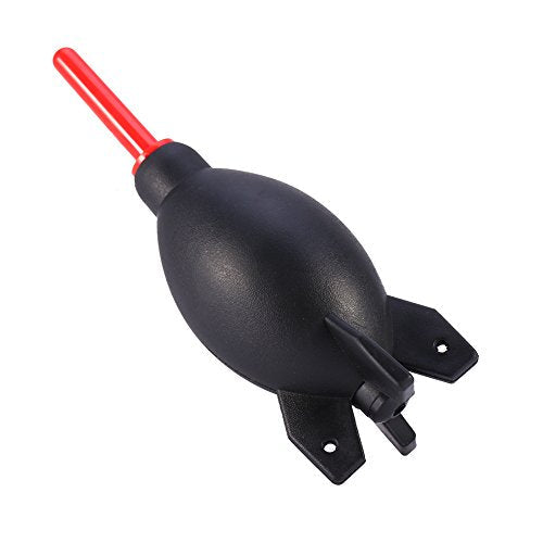 Rocket Air Blower Duster for DSLR Camera CCD Lens Keyboard Cleaning, & Non , Air Inlet Valve Design, Free Standing Tripod Base