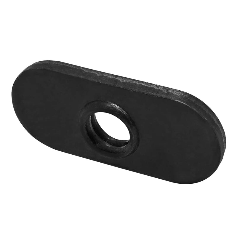 [Australia - AusPower] - 8020, 3382, 10 Series Steel 1/4-20 Centered Slide in Economy T Nuts (100 Pack) Hardware Nuts for 10 Series Aluminum Extrusions 100 