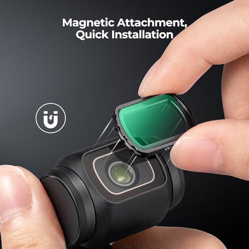 K&F CONCEPT Magnetic 4 Pack UV CPL ND2-32 ND32-512 Filter Set CPL+ ND2-32 + ND32-512 + UV
