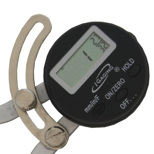 iGaging digital inside caliper, inch/metric friction caliper measuring 0–6 inches with 35-OD6 display