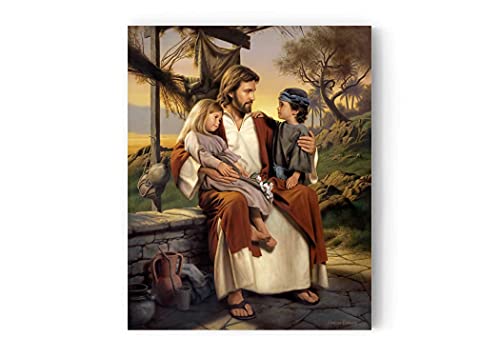 As I Have Loved You by Simon Dewey, Picture of Jesus, Unframed, 8x10 Print 12"L x 9.5"W