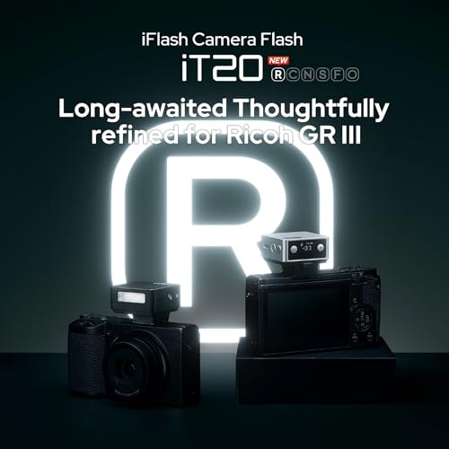 Godox iT20R Mini TTL Camera Flash for Ricoh GR III Series Black