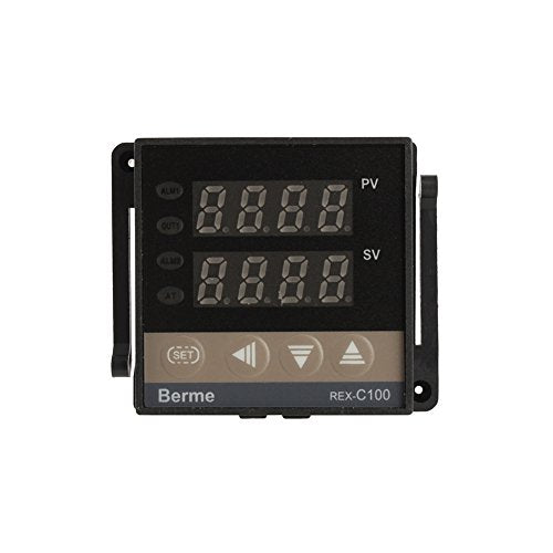[Australia - AusPower] - Professional Digital Temperature Controller REX-C100, 40A Solid State Relay K Thermocouple GD (AC100-240V) 