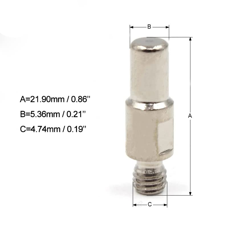 37 pcs Plasma Cutter Torch S45 Accessory Kit PR0010 Electrodes PD0116-08 Nozzle Tips Spacer Guide Retaining Cap Gas Diffuser CV0010 Consumables for S45 Torch 37PCS