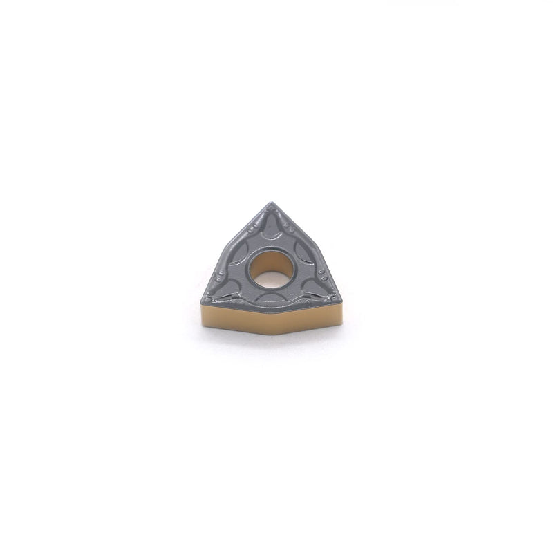 [Australia - AusPower] - CNC Carbide Inserts WNMG431 / WNMG080404-MD for Metal Cutting steel, Semi-Finishing chipbreaker for Turning Cutter, 10 PCS. 