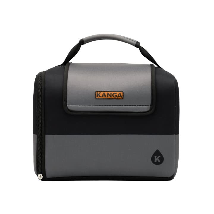 Kanga Insulated Cooler Bag - Soft Cooler Bag - Can Beer and Seltzer Drink Cooler - Insulated and Durability Tested - Kanga Kase Mate 12 Pack Midnight