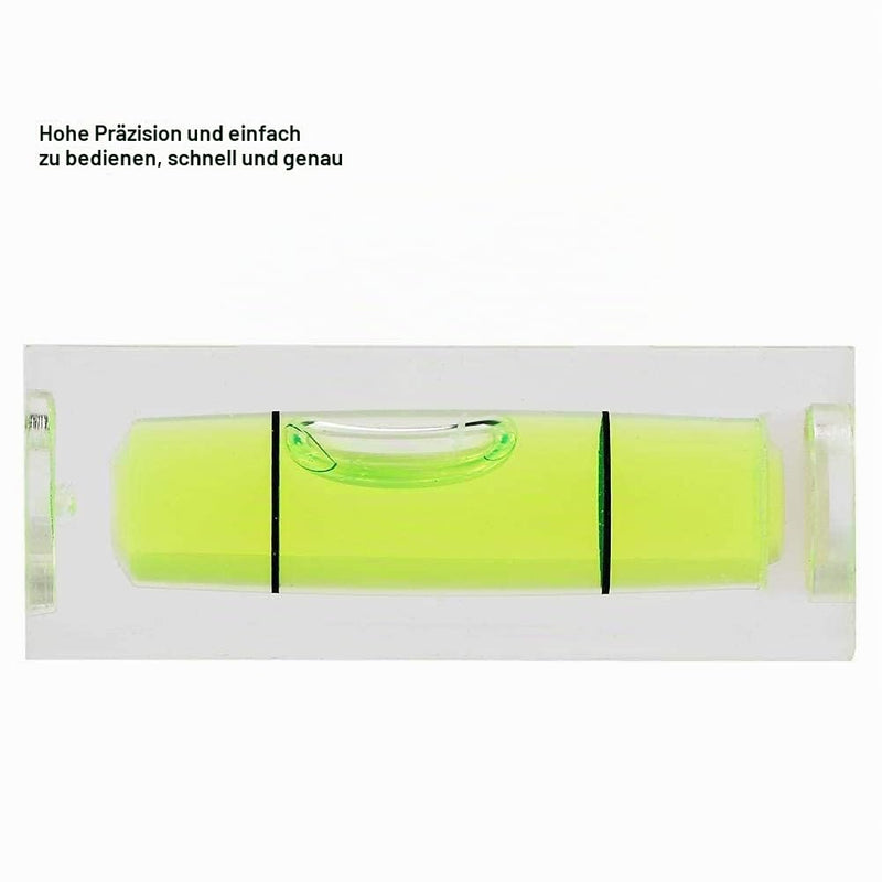 5 Pieces 15 × 15 × 40 mm Square Mini Spirit Level Bubble Small Level Instrument Balance Bubble Small Level