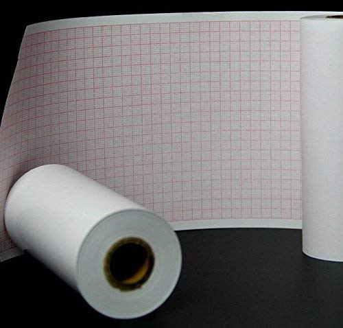 [Australia - AusPower] - TDOU Thermal paper Roll ECG Paper 110mm*20M for CE Marked Digital 12 Leads 3/6 Channel ECG Machine ECG600G Insulation Paper 