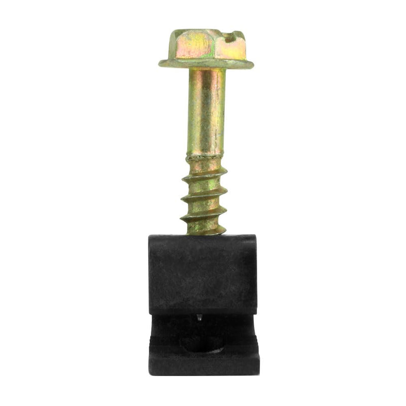 [Australia - AusPower] - Skywalker Flexible Single Cable Screw Clips (Pack of 100 / Black) 