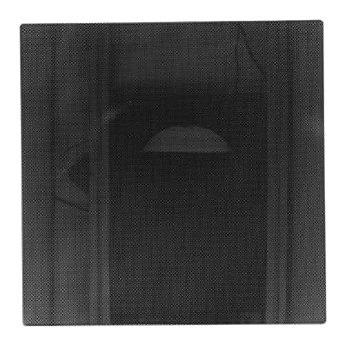 3D Printer Glass Bed, Professional Tempered 310x310mm Microporous Coated Build Surface for Strong Adhesion & Easy Removal Compatible with CR10 Series