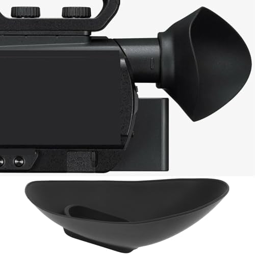 Camera Viewfinder Eyepiece Rubber Eye Mask Compatible with Sony HXR-NX100 NX200 CX900 AX100 AX700